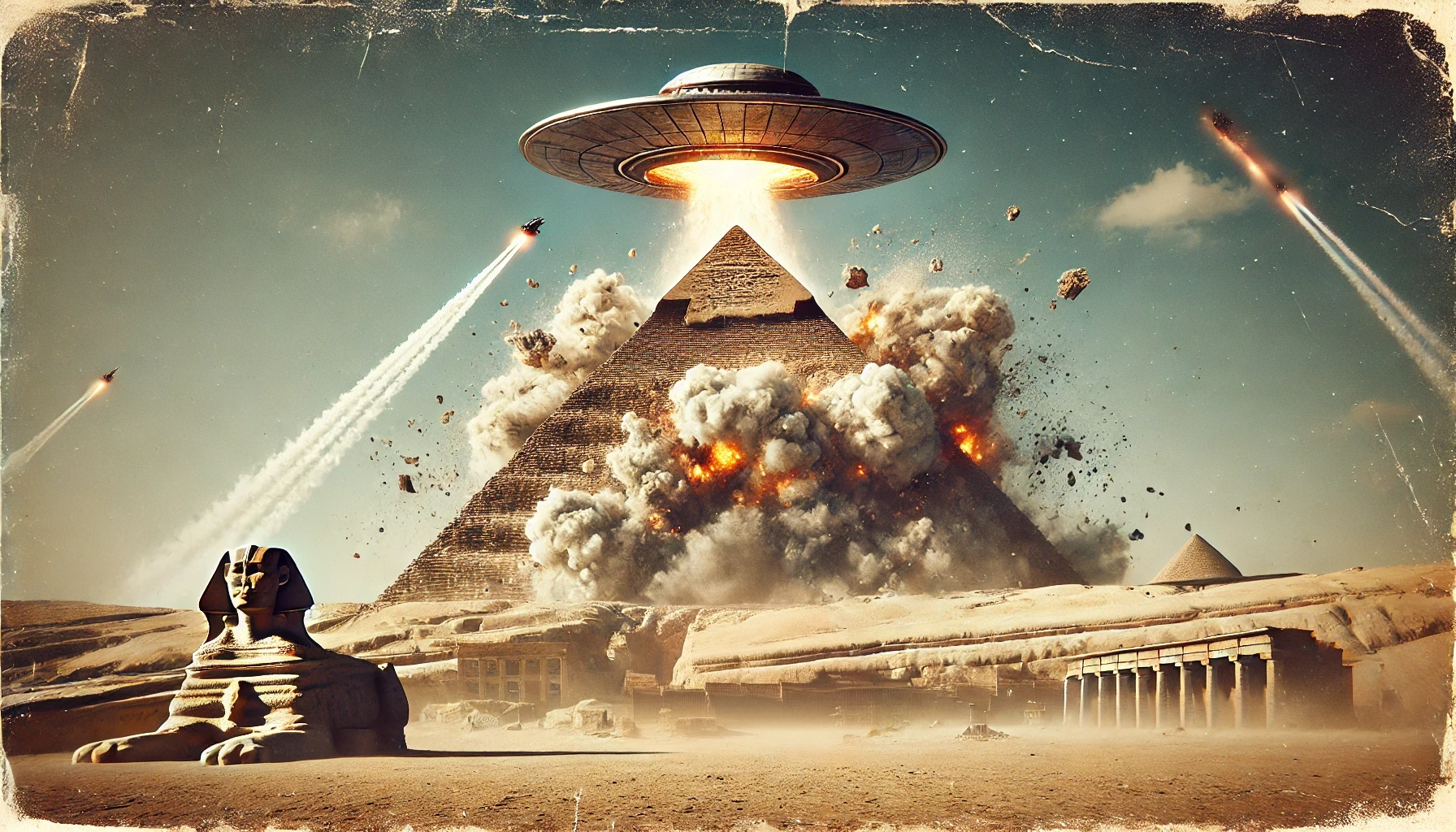 Kisah yang Tersembunyi: Serangan UFO di Giza (1500 SM)